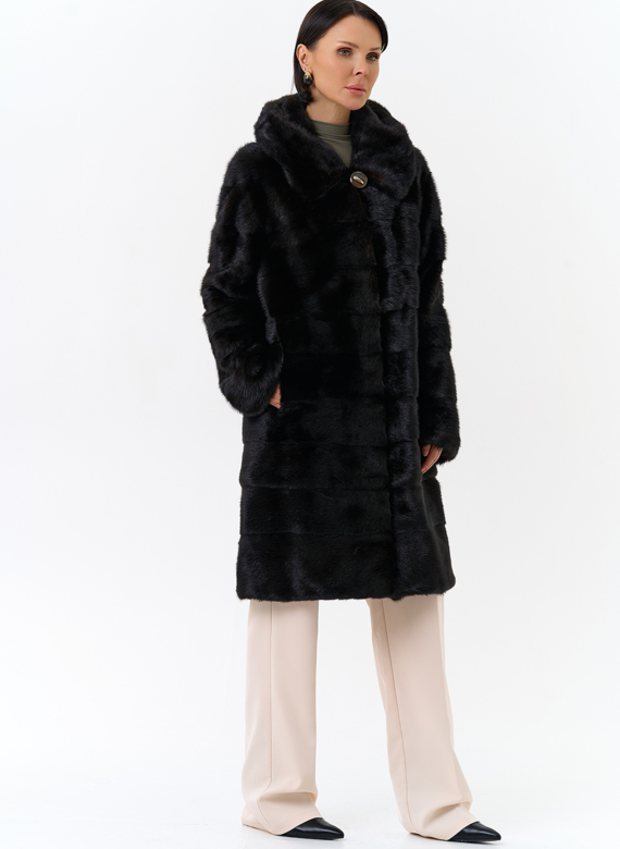 Шуба из норки