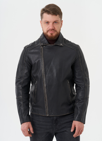 Кожаная куртка "косуха" 